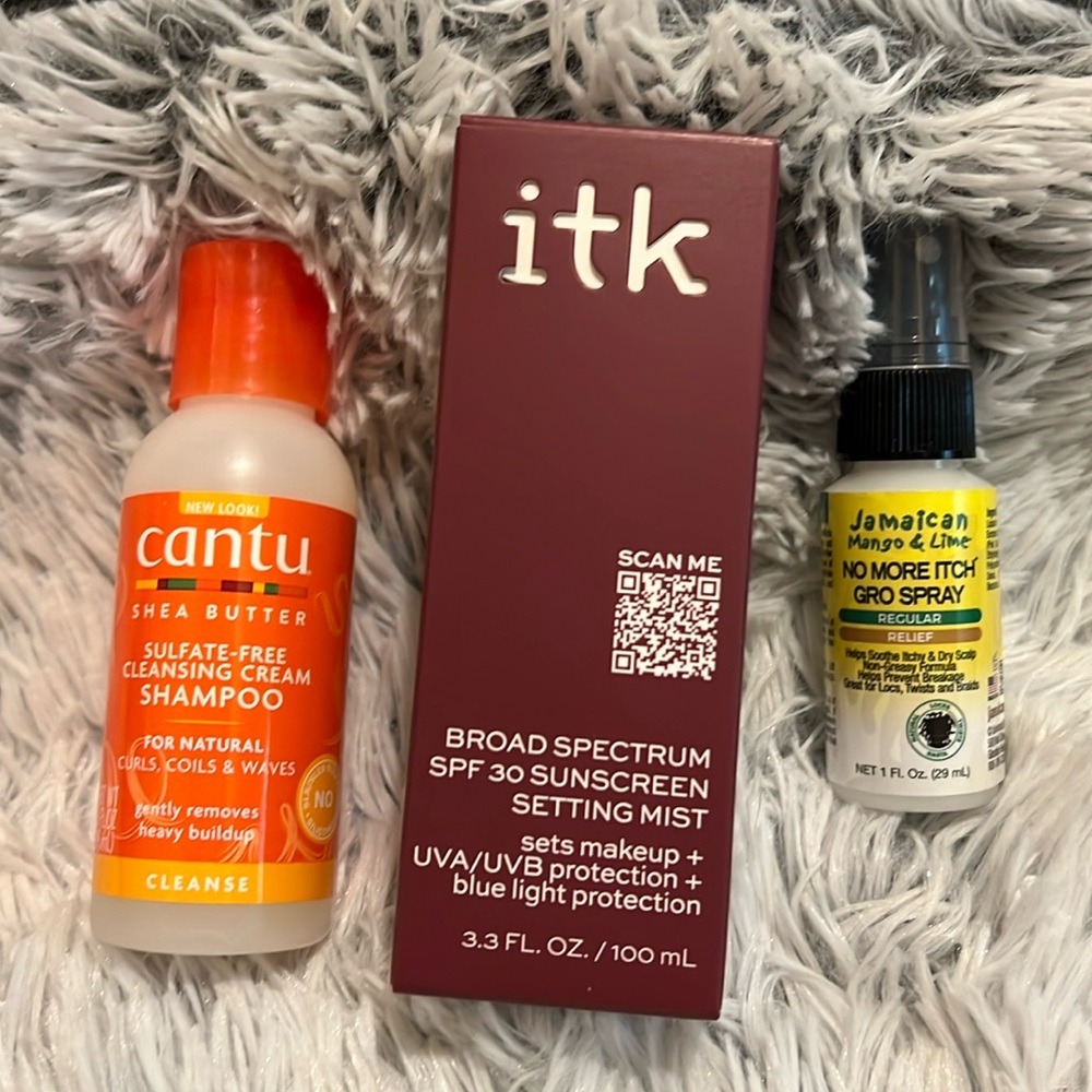 Cantu In the Know Hair and Sun Care Bundle